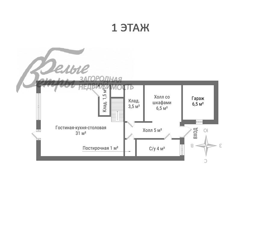 Таунхаус Фестиваль КП Столбово id 521-907 планировка0