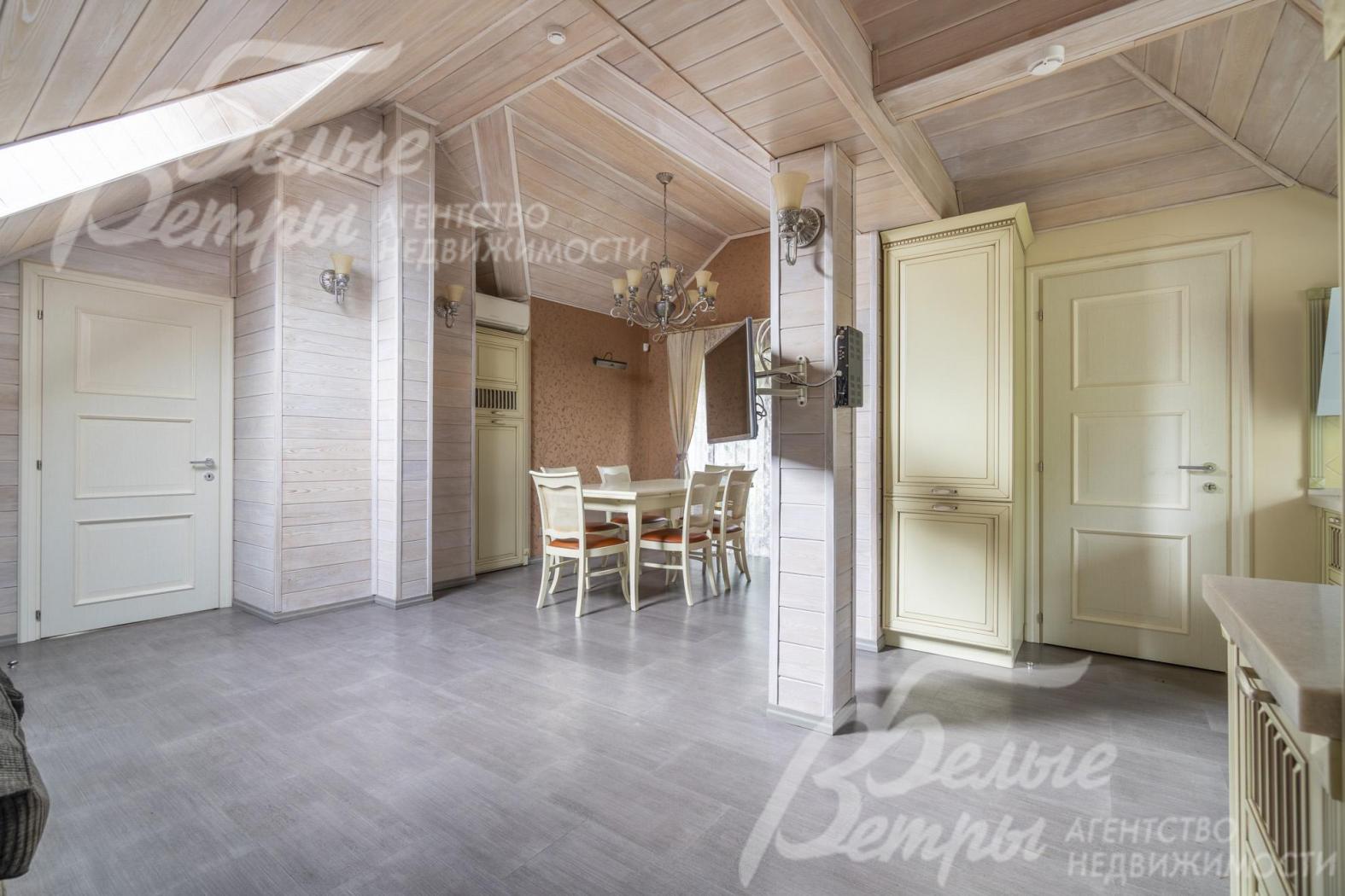 В гостевом (сервисном) доме отделка выполнена под ключ 