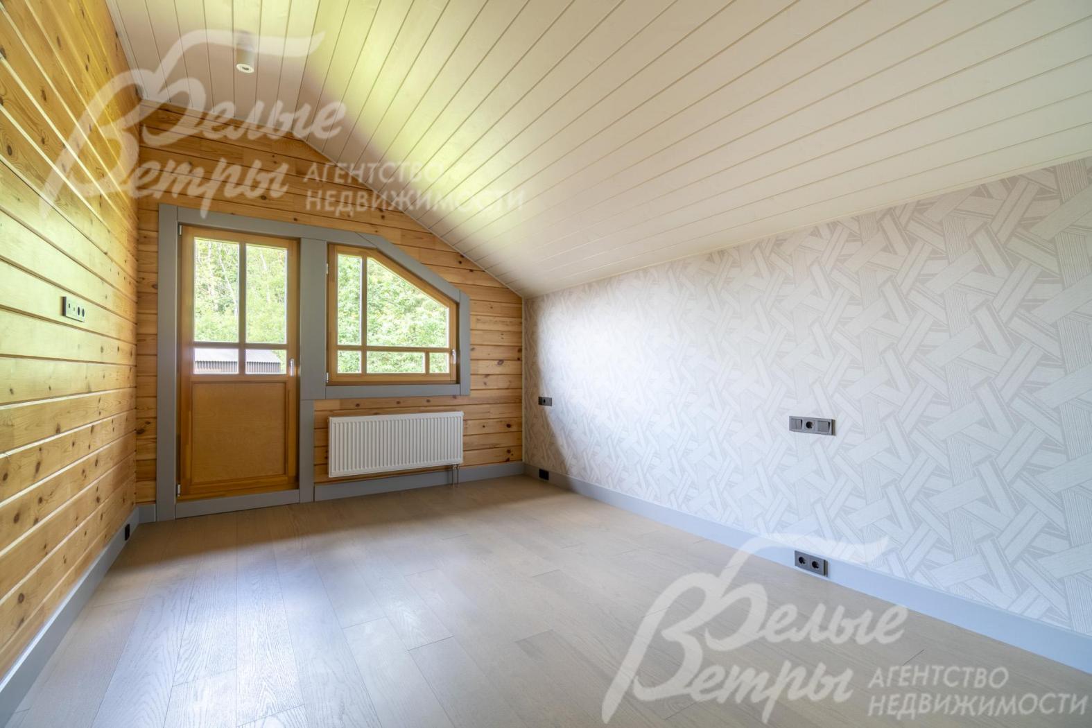 Вторая детская спальня 14,4 кв.м, с выходом на крытый балкон