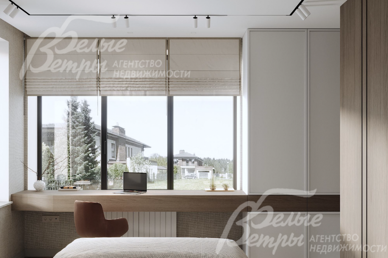 Визуализация. Гостевая спальня 