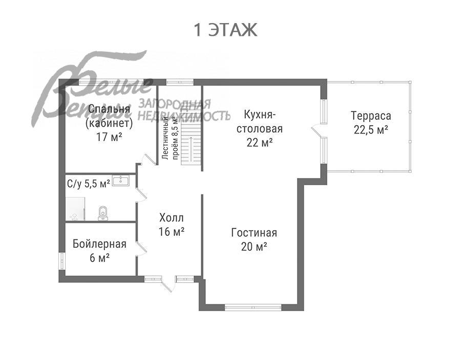 Дом Фаворит КП Долгино дер. id 464-911 планировка0