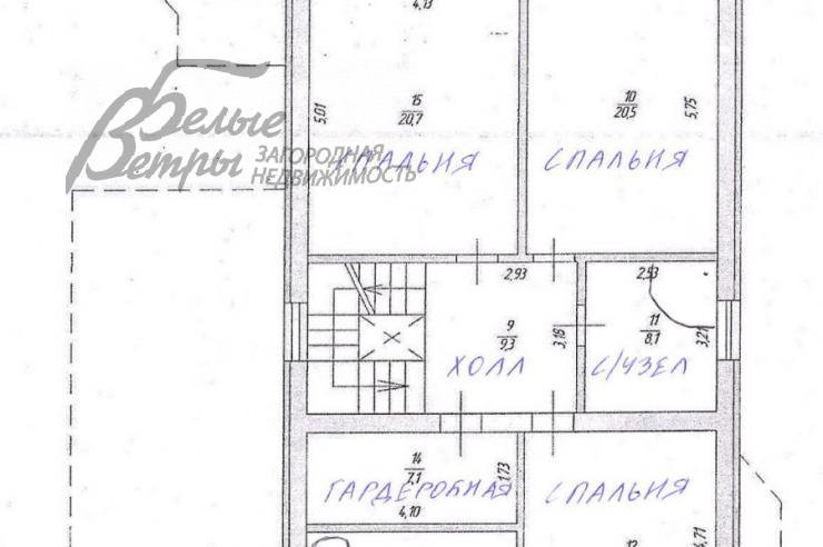 Дом Крекшино КП д.Крекшино id 220-814 планировка2