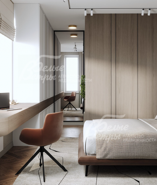 Визуализация. Гостевая спальня 