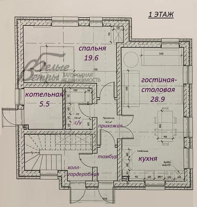 Дом в аренду Западный КП Московский id 556-001 планировка0