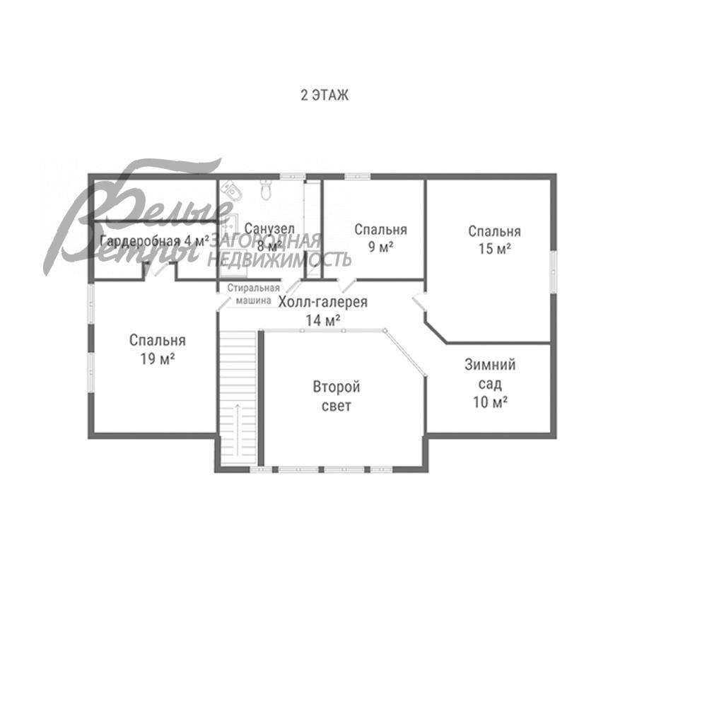 Дом Ковчег к/п Воробьи id 142-215 планировка1