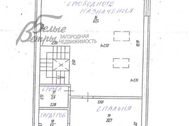 Дом Крекшино КП д.Крекшино id 220-814 планировка3