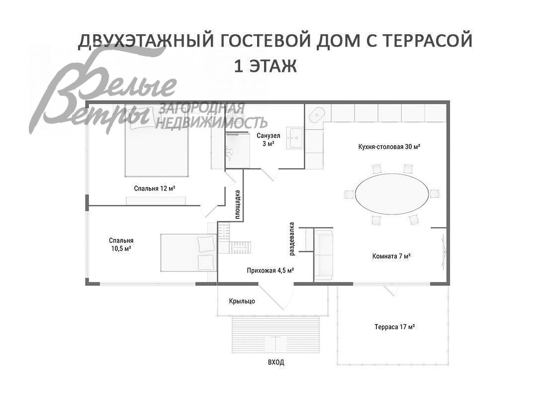 Дом Графские пруды КП Каменка id 228-946 планировка3