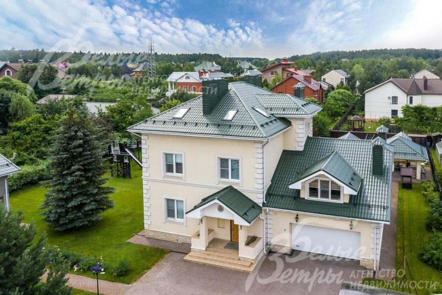 Дом под ключ площадью 461 кв.м в обжитом коттеджном поселке Согласие-1