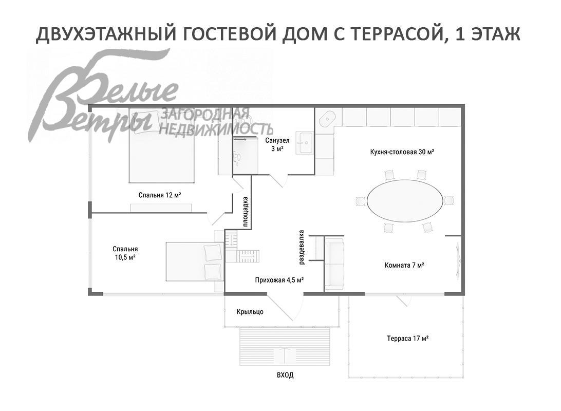 Дом Графские пруды КП Каменка id 228-946 планировка3