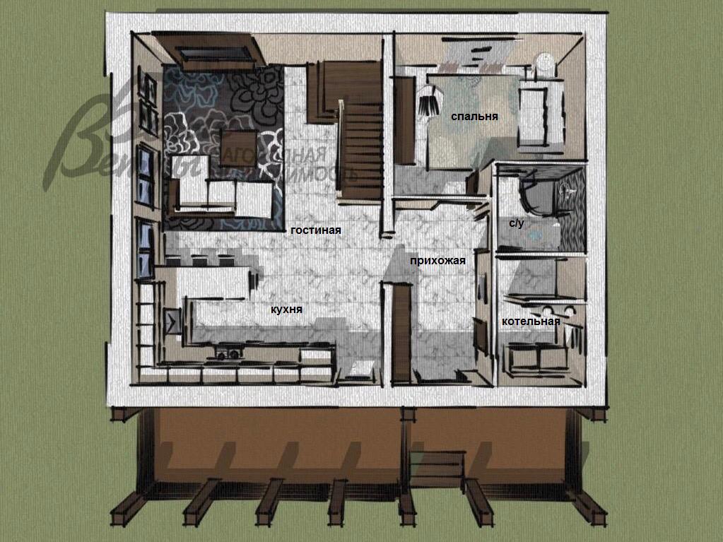 Дом Певчее КП Клоково id 514-916 планировка2