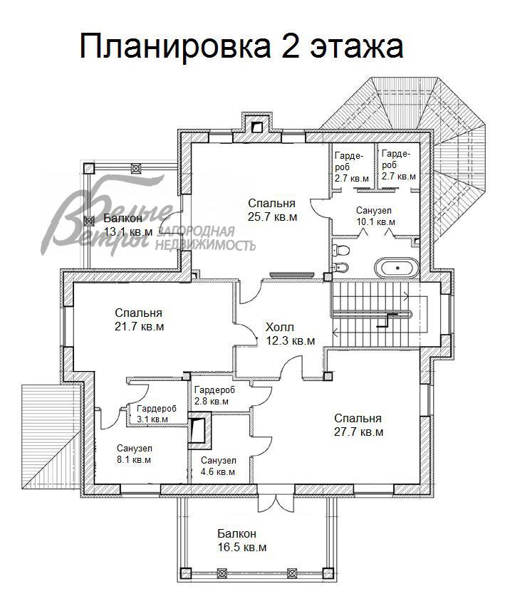 Дом Праймвиль к/п Пенино id 189-720 планировка2