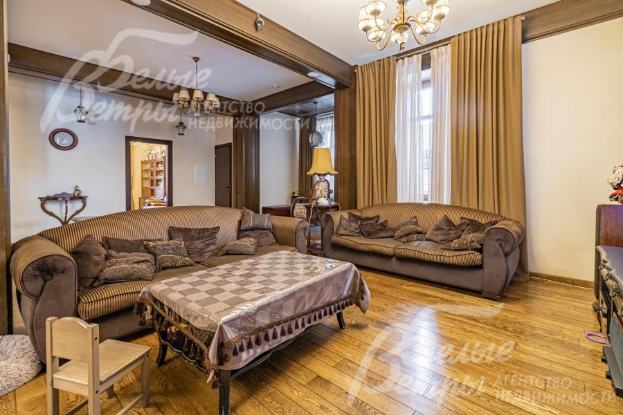 Лаунж зона в гостиной 