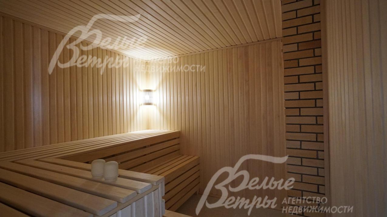 Парилка в банном комплексе.