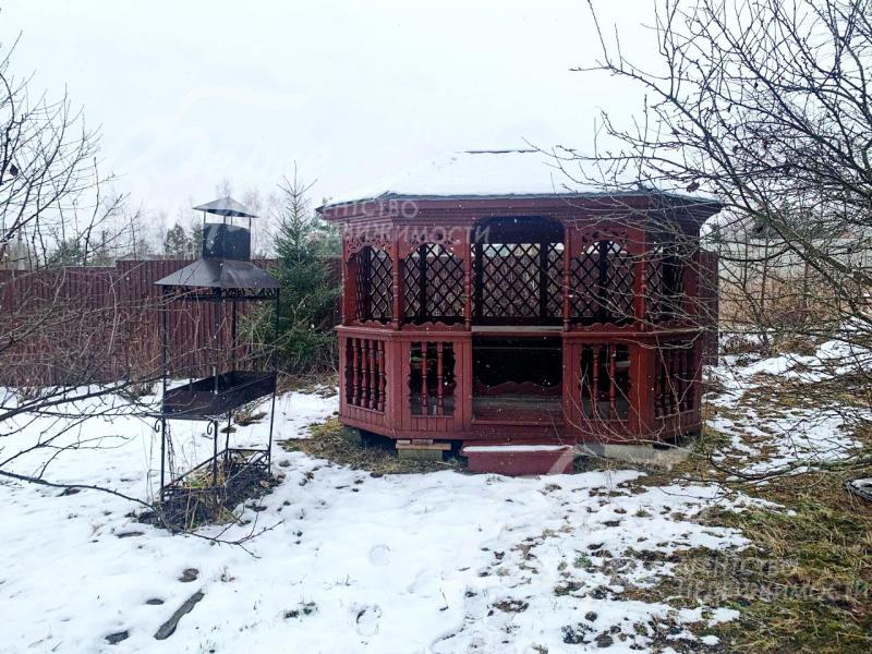Беседка с мангалом на участке