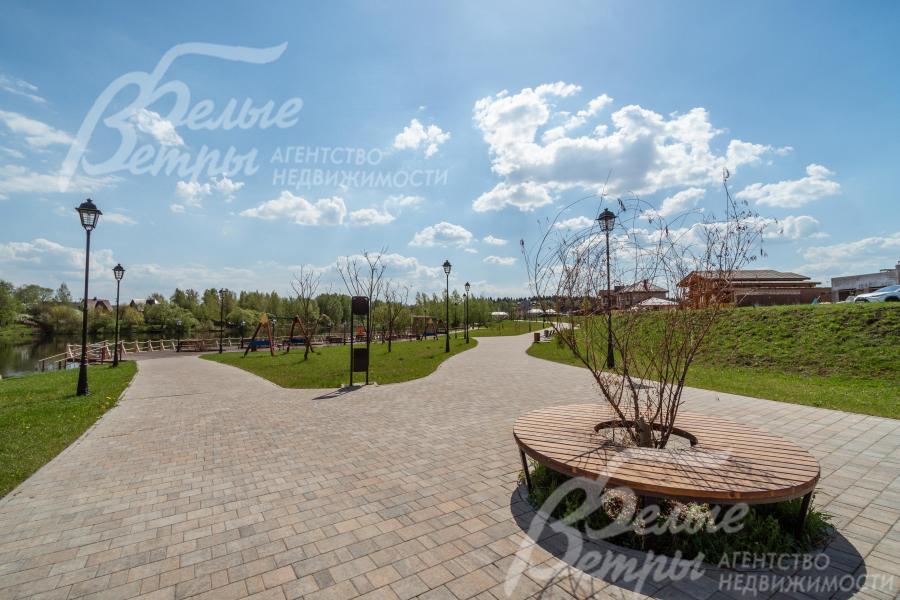 Прогулочные зоны в поселке Александровы Пруды
