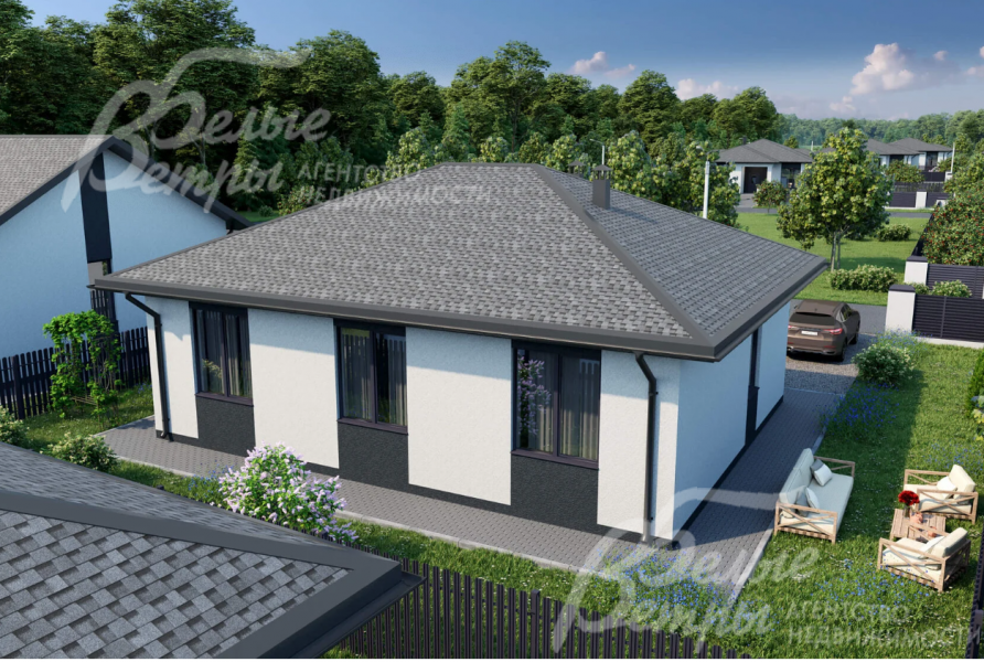 Визуализация проект Маяковский 96 кв.м