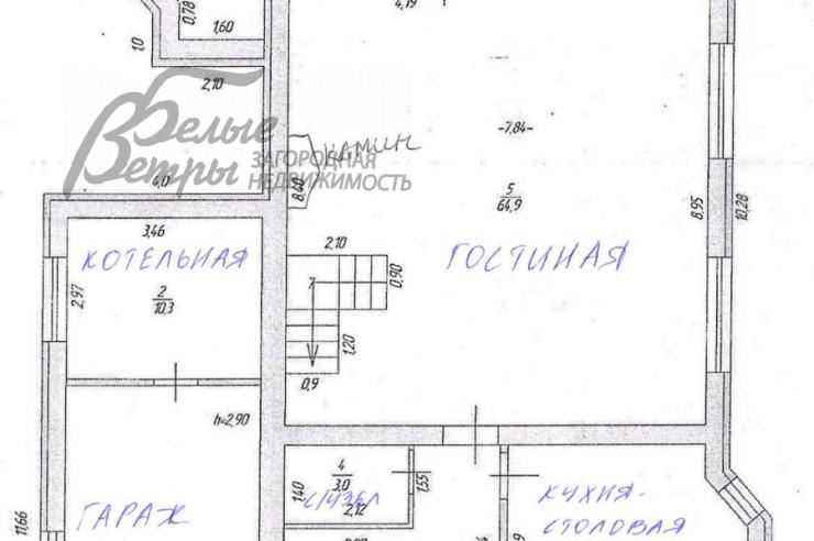 Дом Крекшино КП д.Крекшино id 220-814 планировка1