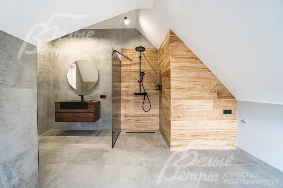 Санузел-постирочная 12 кв.м на мансарде