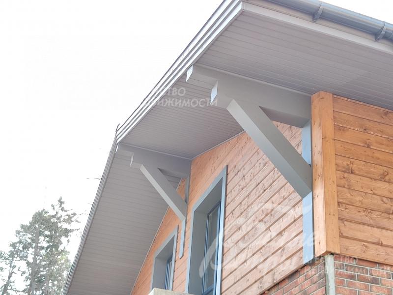 Будет сделана облицовка 2 эт -деревянные панели - имитация бруса