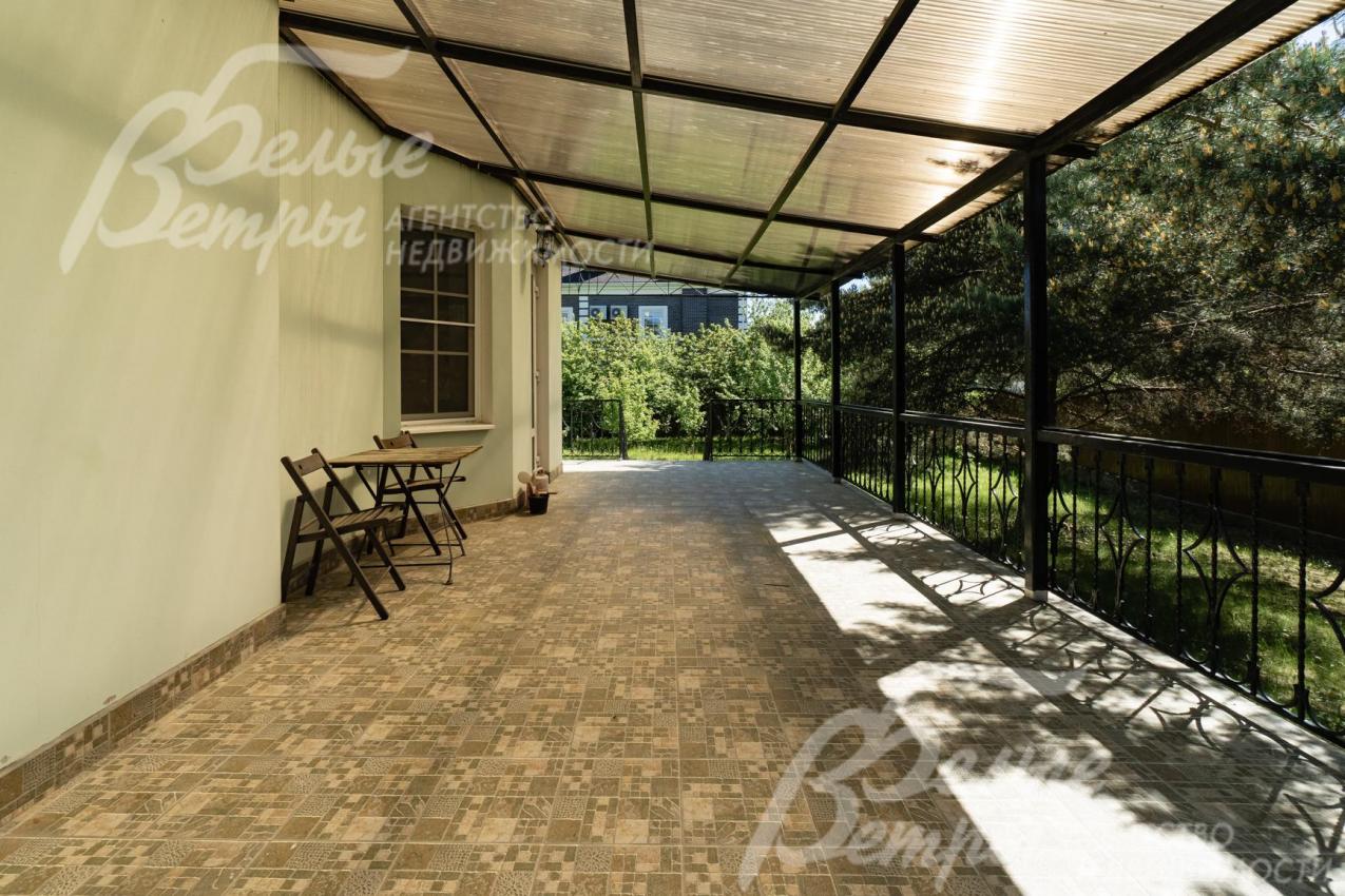 Крытая терраса 33 кв.м