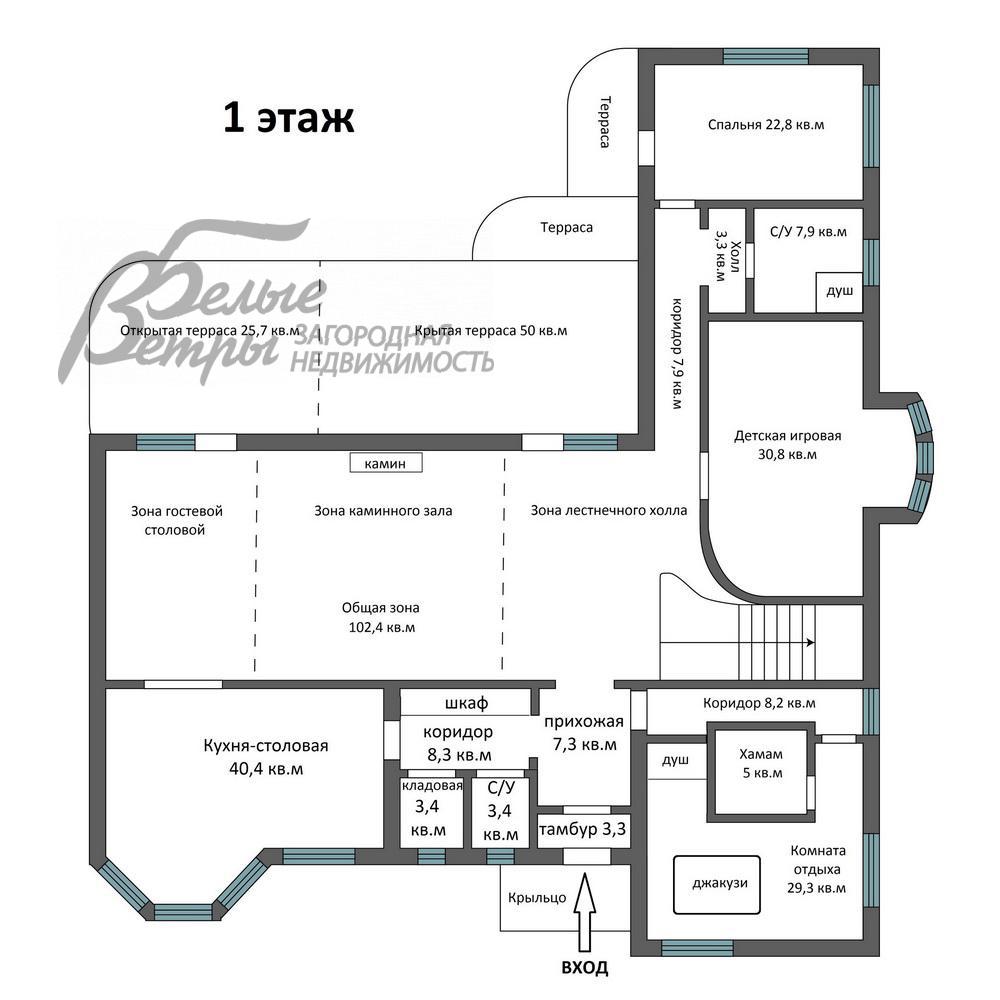 Дом Зеленый Дом Десна к/п Десна id 513-805 планировка0