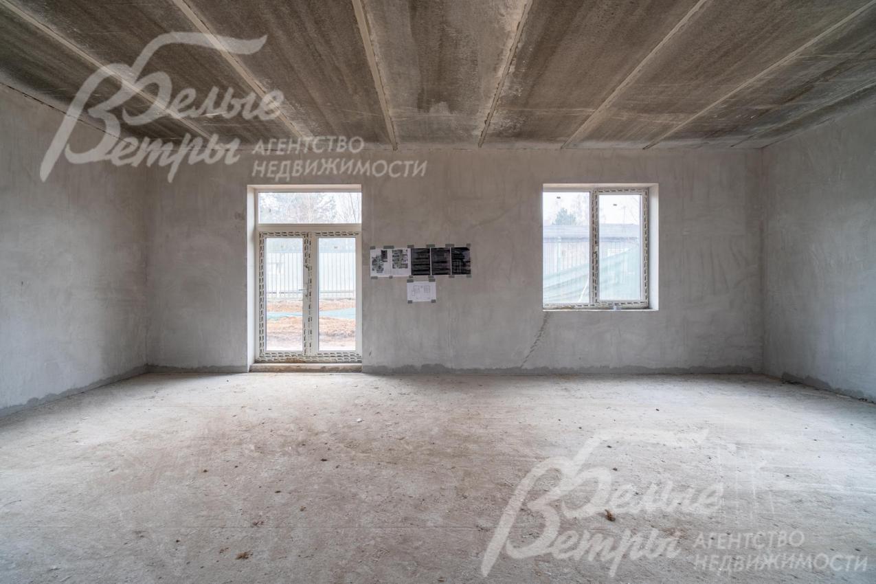 Стены оштукатурены