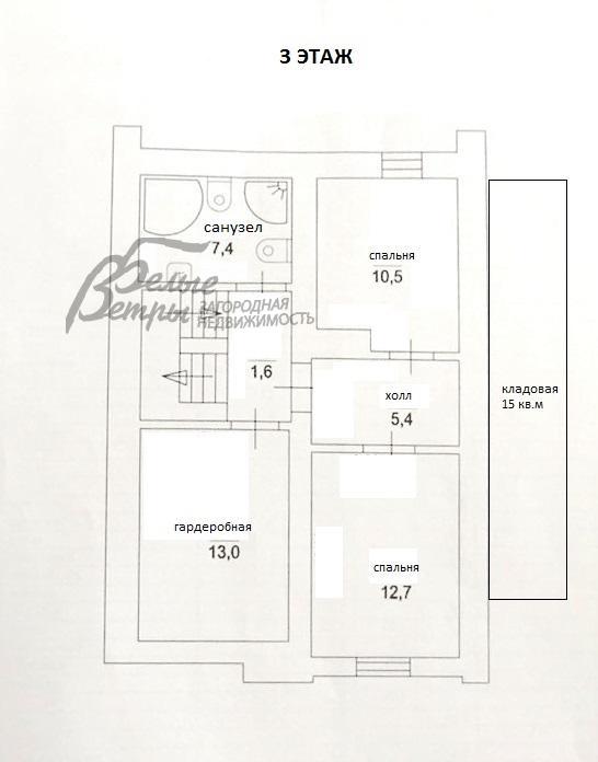 Дом в аренду Десна  id 137-015 планировка3