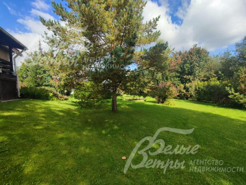 Большой участок благоустроен, на нём частично сохранены взрослые лесные деревья