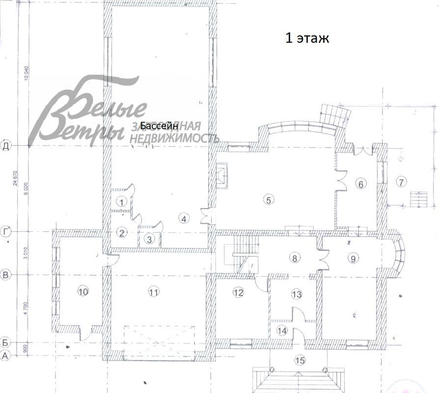 Дом в аренду Новоглаголево к/п Новоглаголево id 203-037 планировка0