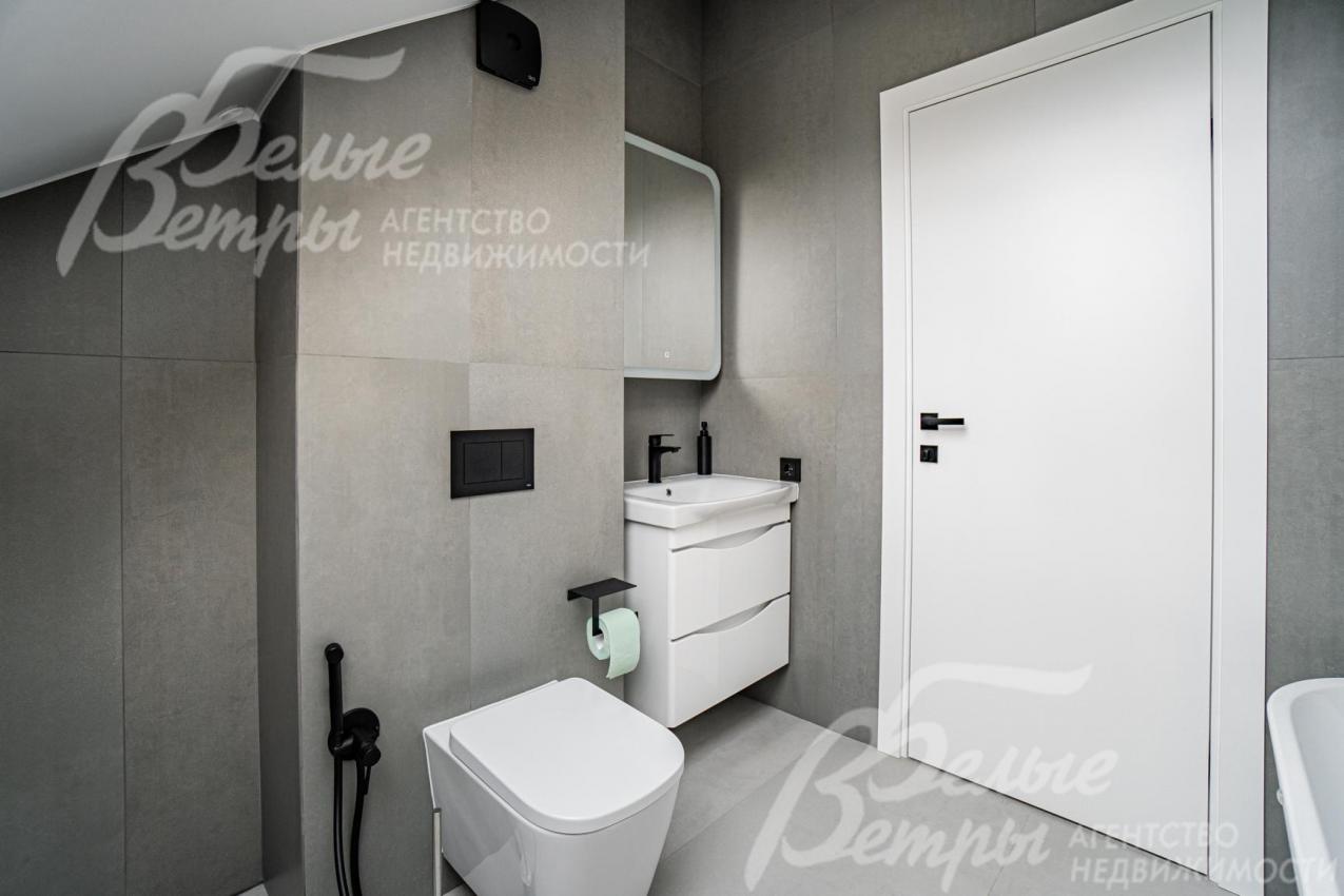 Санузлы полностью оборудованы