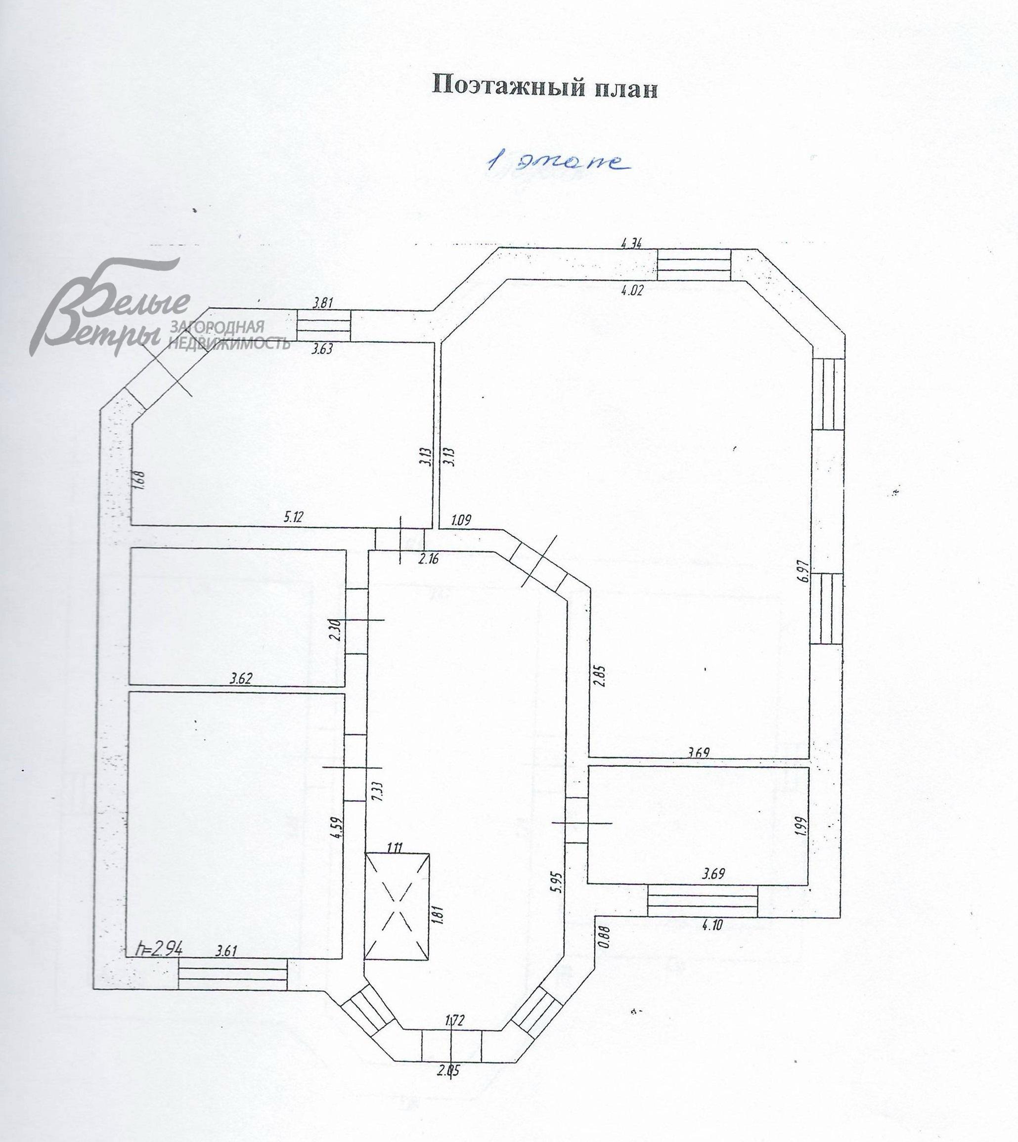 Дом Птичное  id 377-614 планировка0