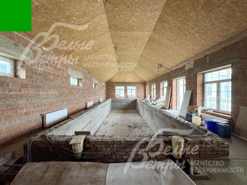 Чаша бассейна: 12,5х4 м, зона бассейна - 131,5 кв.м