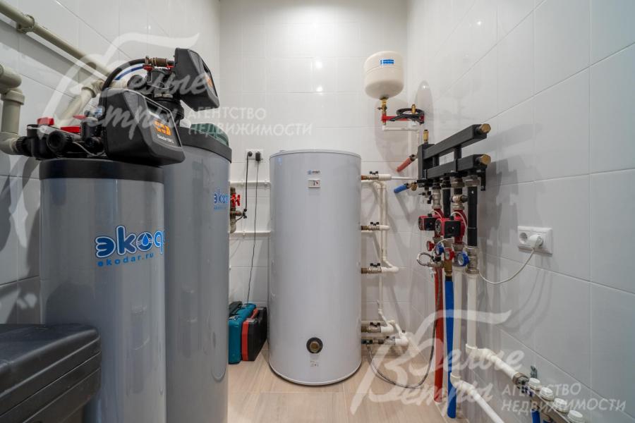 В доме - полная инженерная инфраструктура