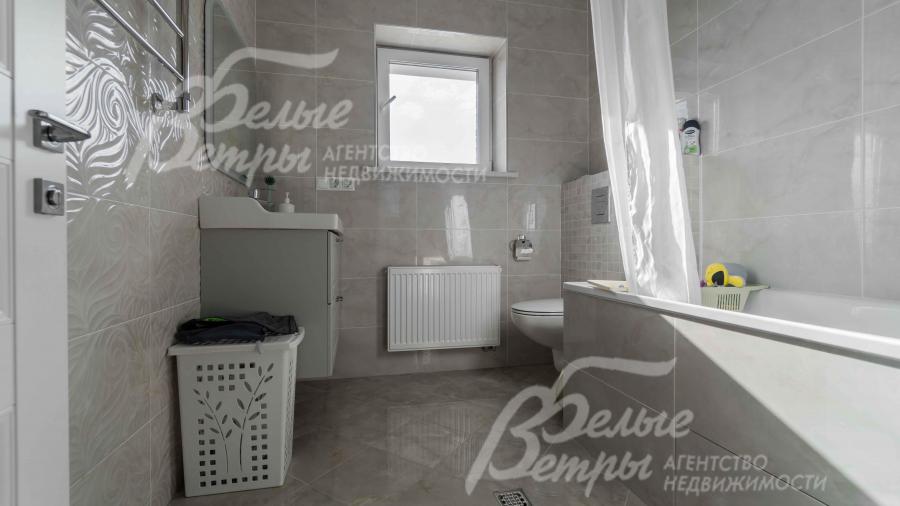 Санузел с ванной на втором этаже