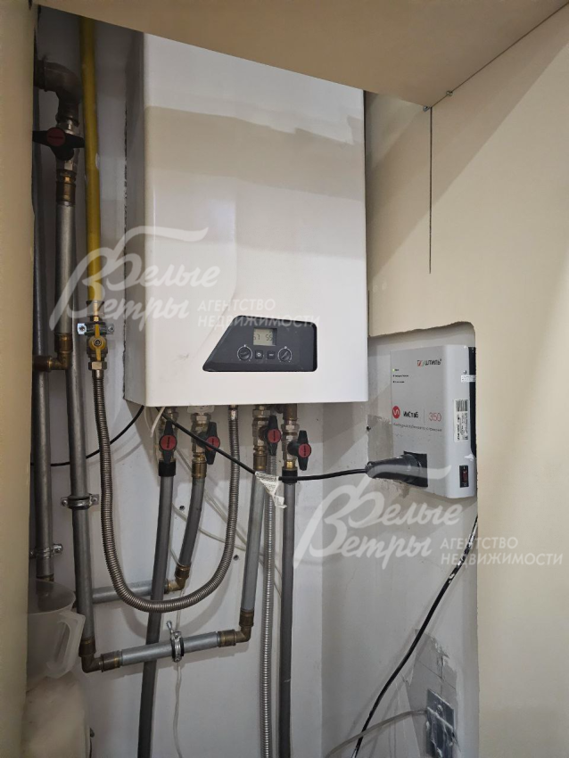 Дом отапливается газом