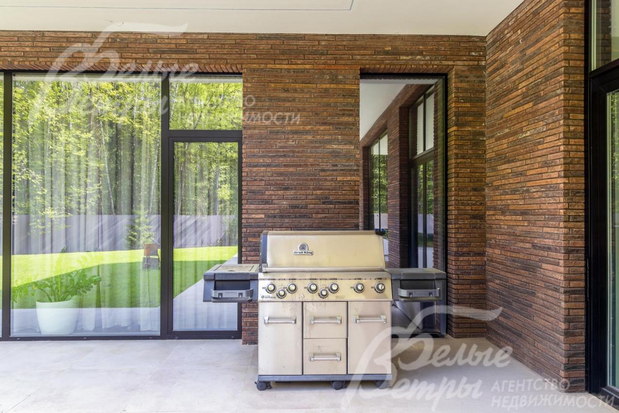 Зона барбекю на террасе