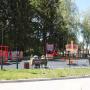 Детская площадка на территории поселка