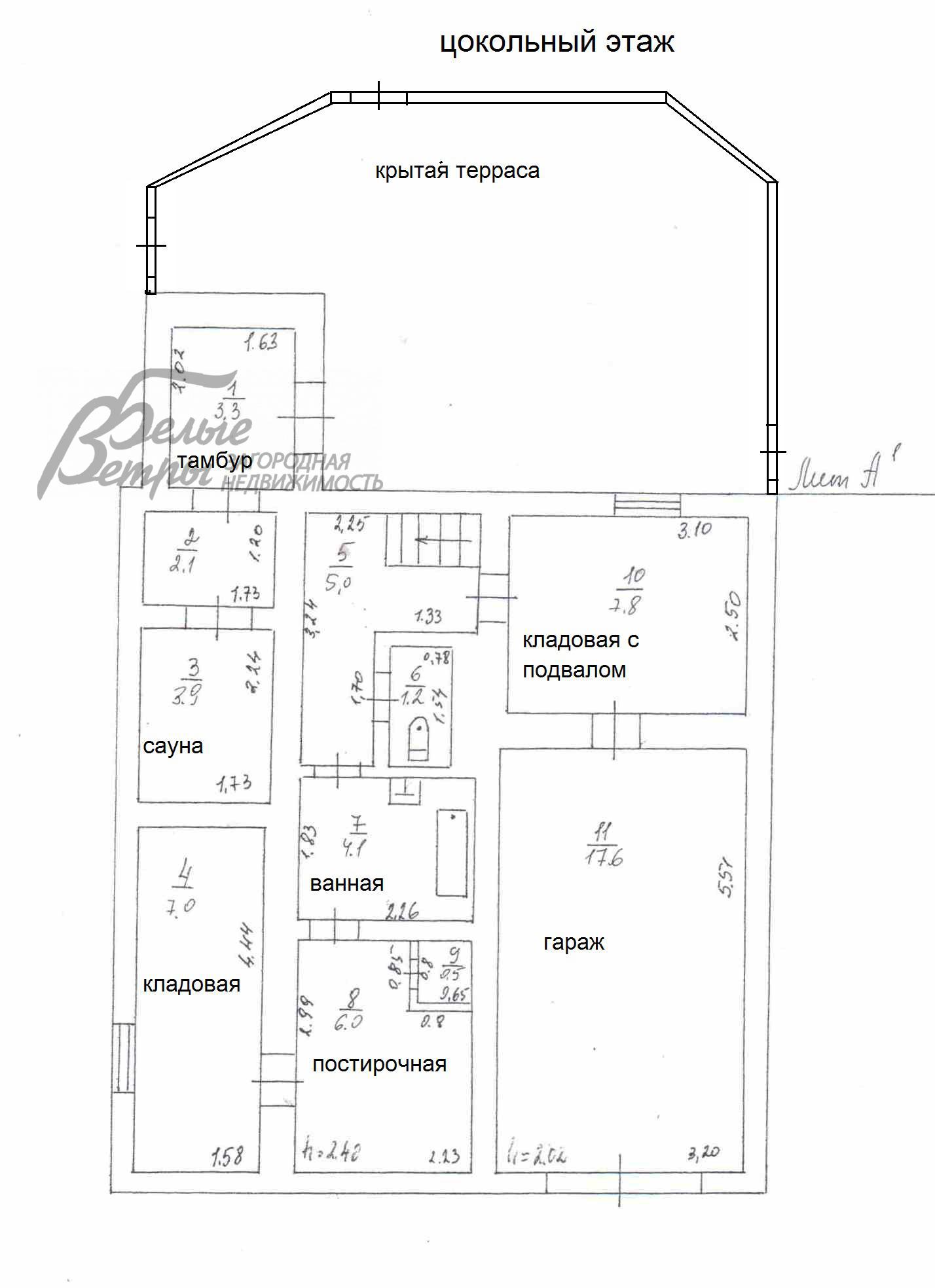 Дом Пенино  id 198-913 планировка0