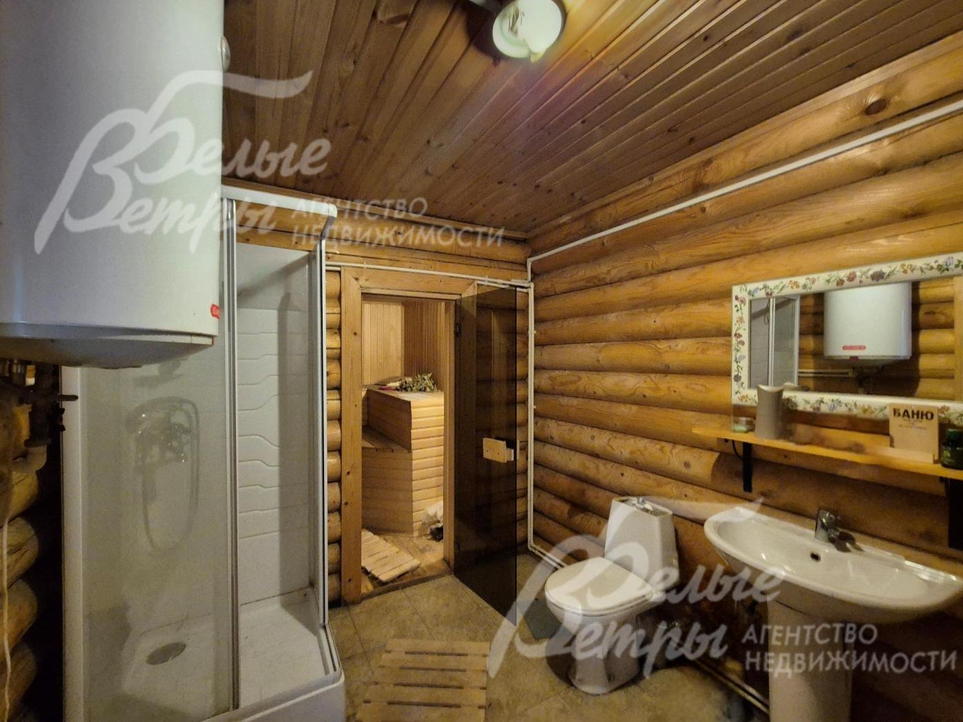 Санузел в бане