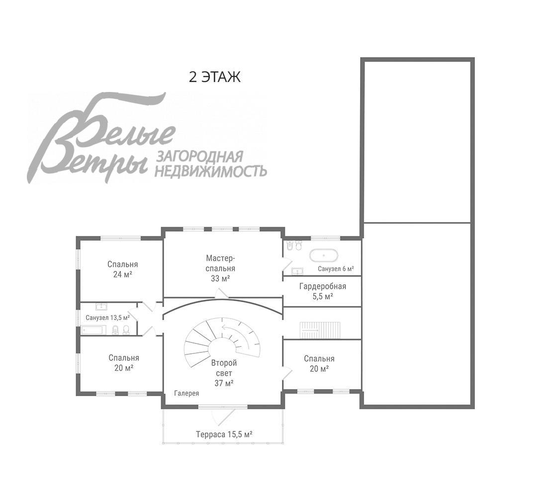 Дом Акиньшино  id 463-907 планировка1