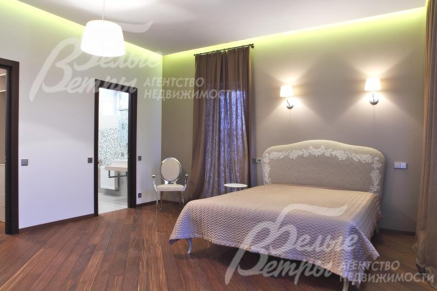 Гостевая спальня с санузлом и гардеробной