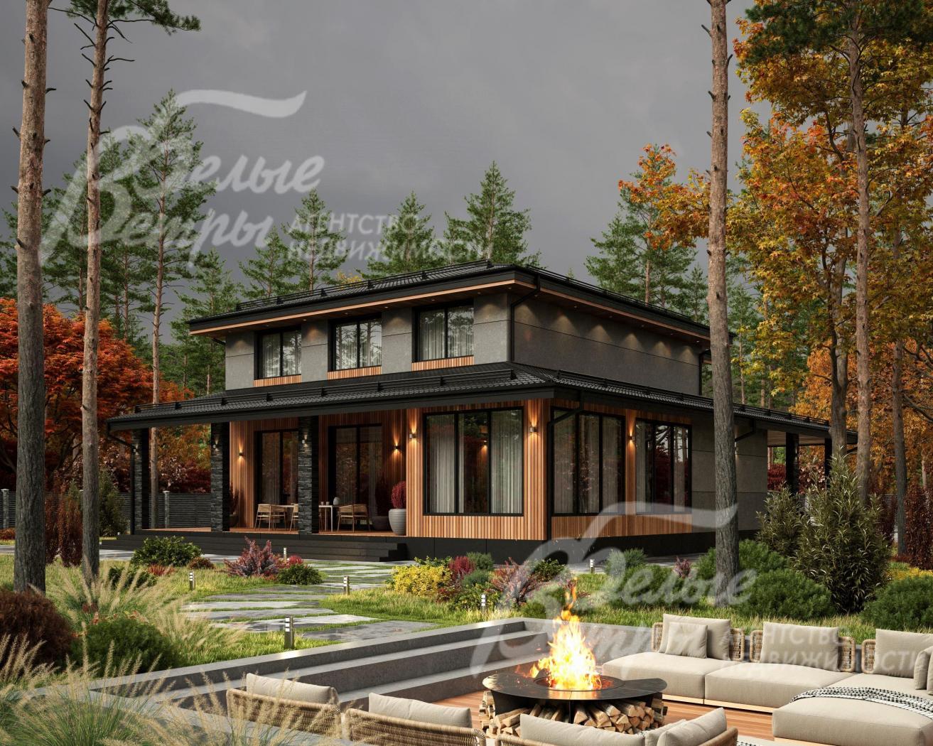 Визуализация проекта дома 