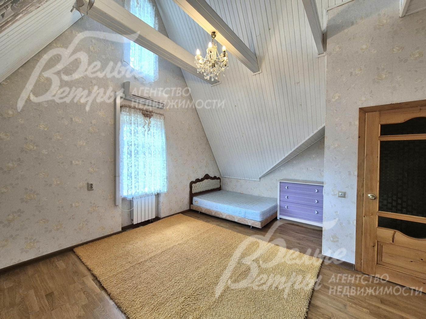 Спальня на 3-ем этаже.