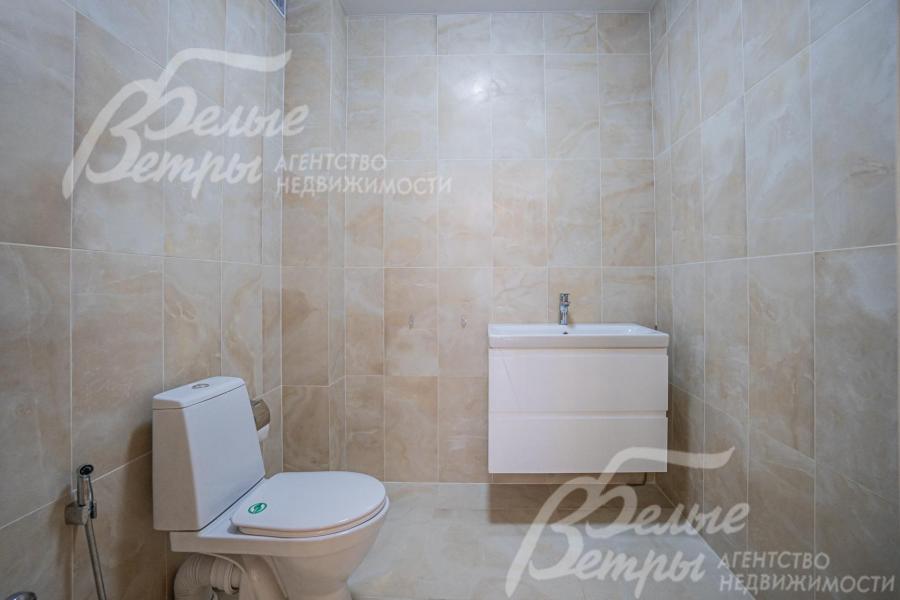 Санузел в цоколе (с душем)