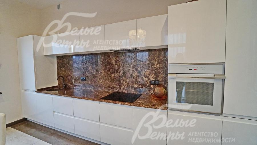 Современная кухня компании ЕВРОПРЕСТИЖ с техникой Kuppersberg
