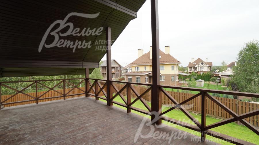 крытая терраса 24 кв.м на 1-м и 2-м этажах