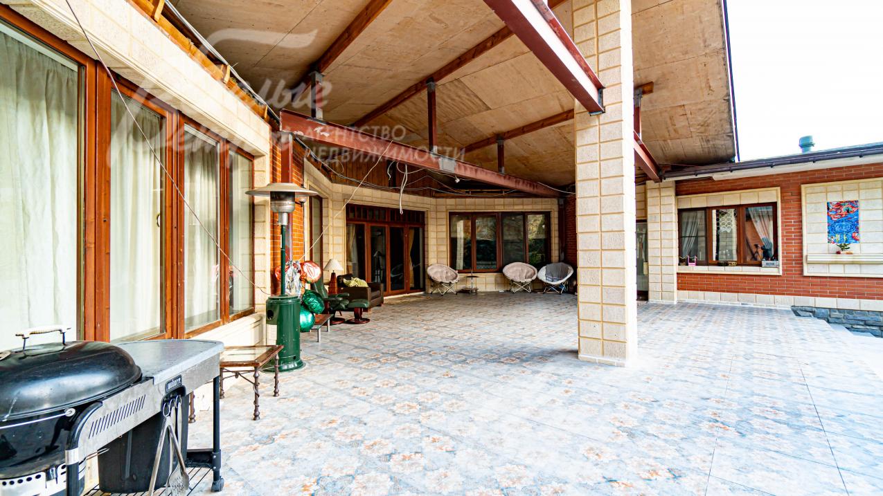 Крытая терраса 35 кв.м