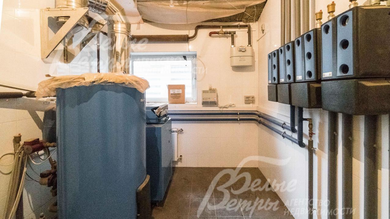 Установлены котел и бойлер