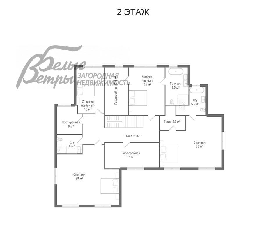 Дом Валуевская слобода к/п Валуево id 403-836 планировка1