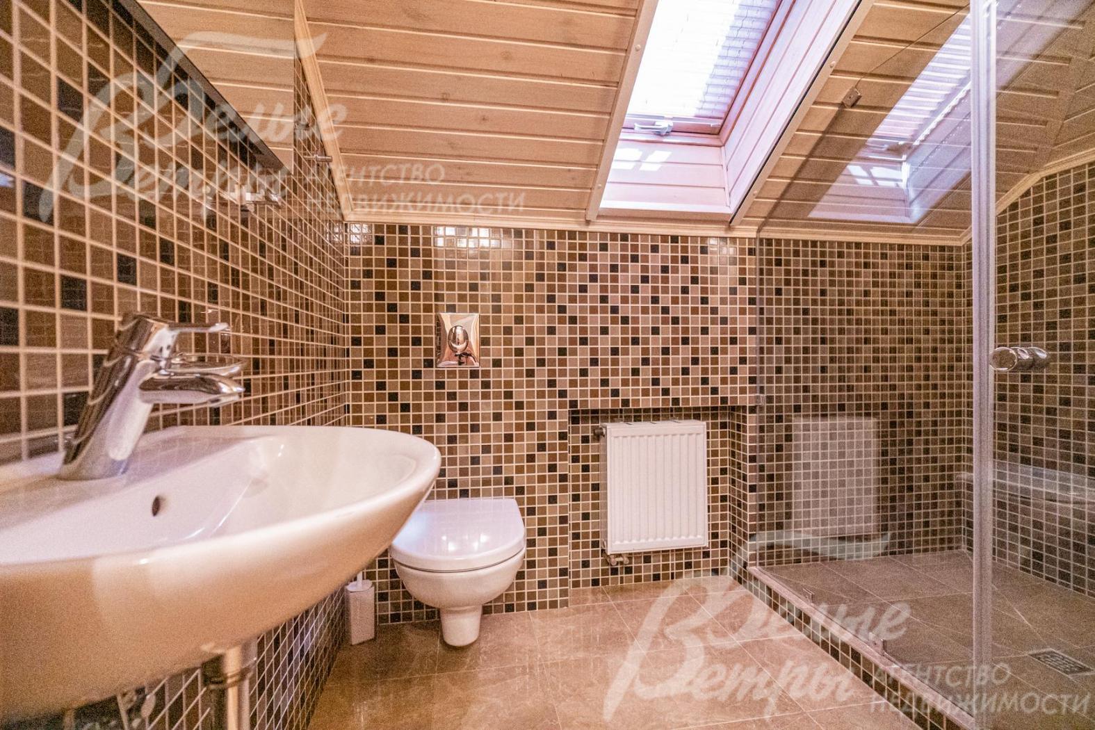 Санузел 4 кв.м на мансарде